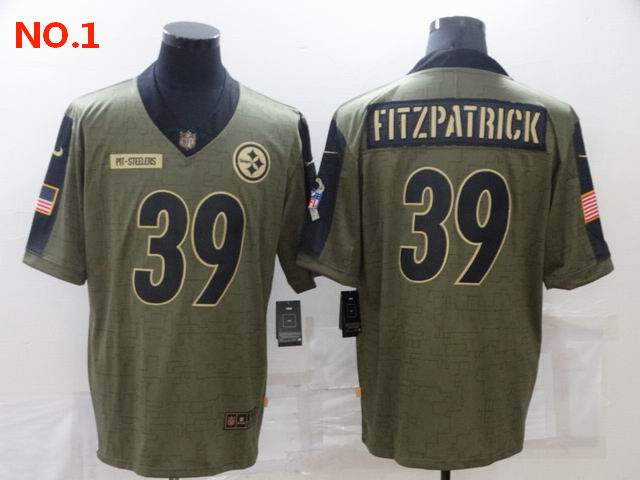 Cheap Men's Pittsburgh Steelers #39 Minkah Fitzpatrick Jerseys-15